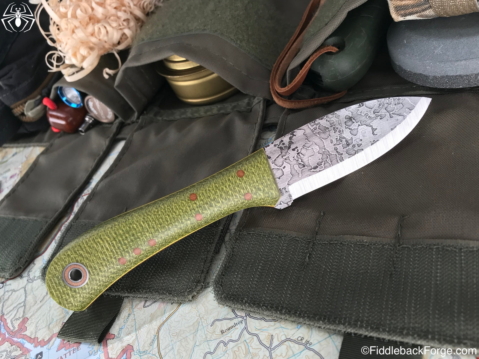 Fiddleback Forge EDC II - Model Info - Fiddleback Forge Handmade Knife