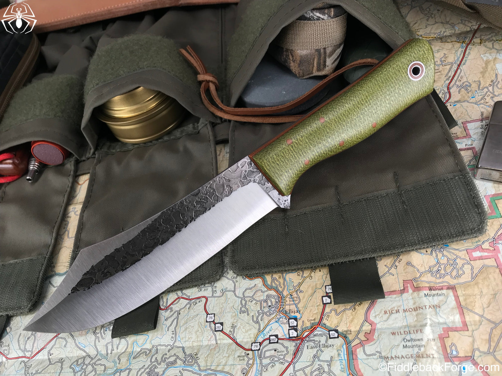 Fiddleback Forge Forager - Model Info - Fiddleback Forge Handmade Knife