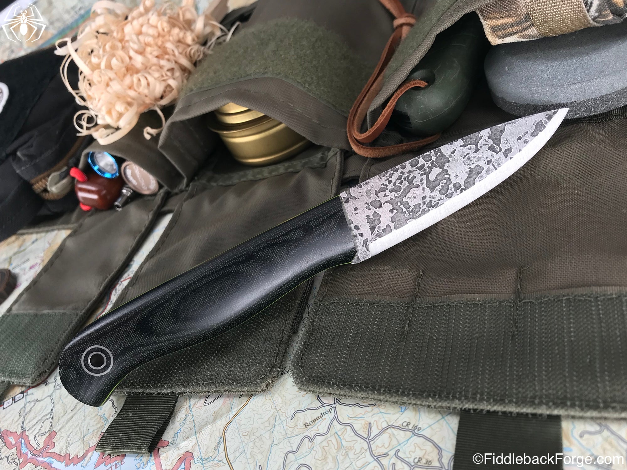 Fiddleback Forge KE Bushie - Model Info - Fiddleback Forge Handmade Knife