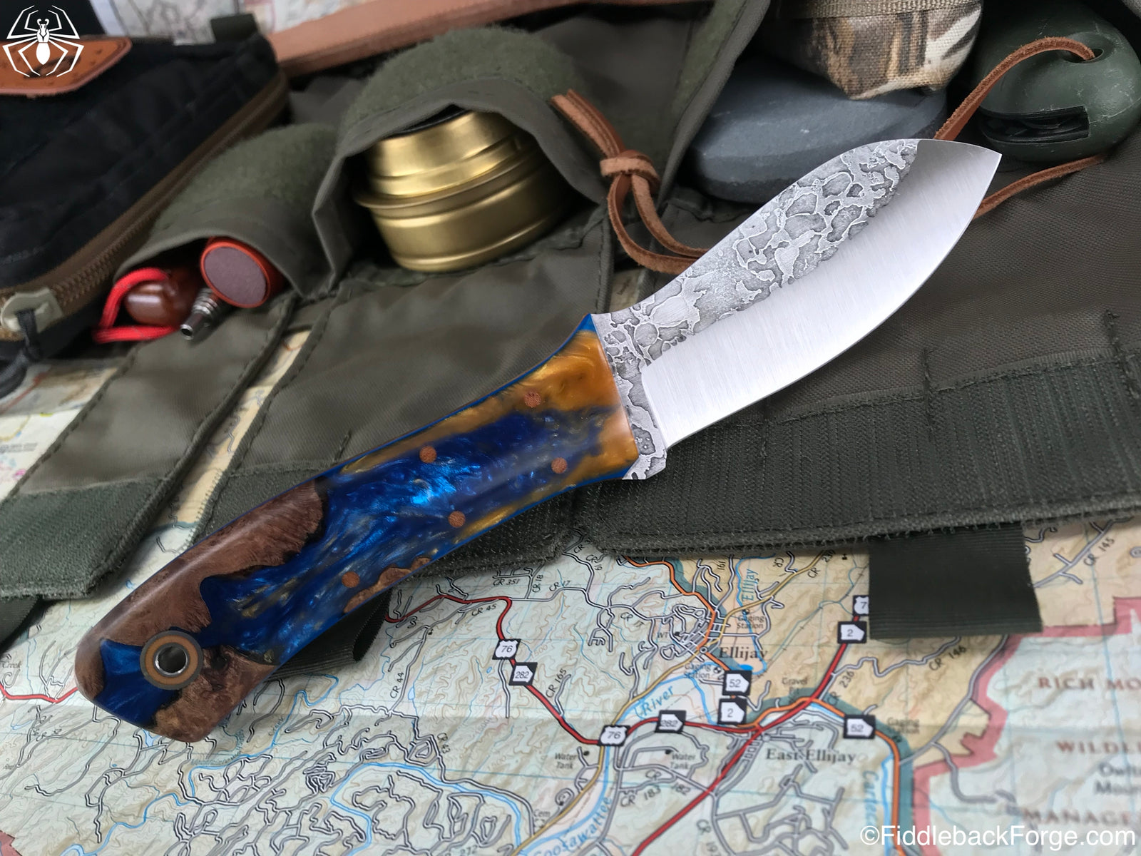 Fiddleback Forge Nessmuk - Model Info - Fiddleback Forge Handmade Knife