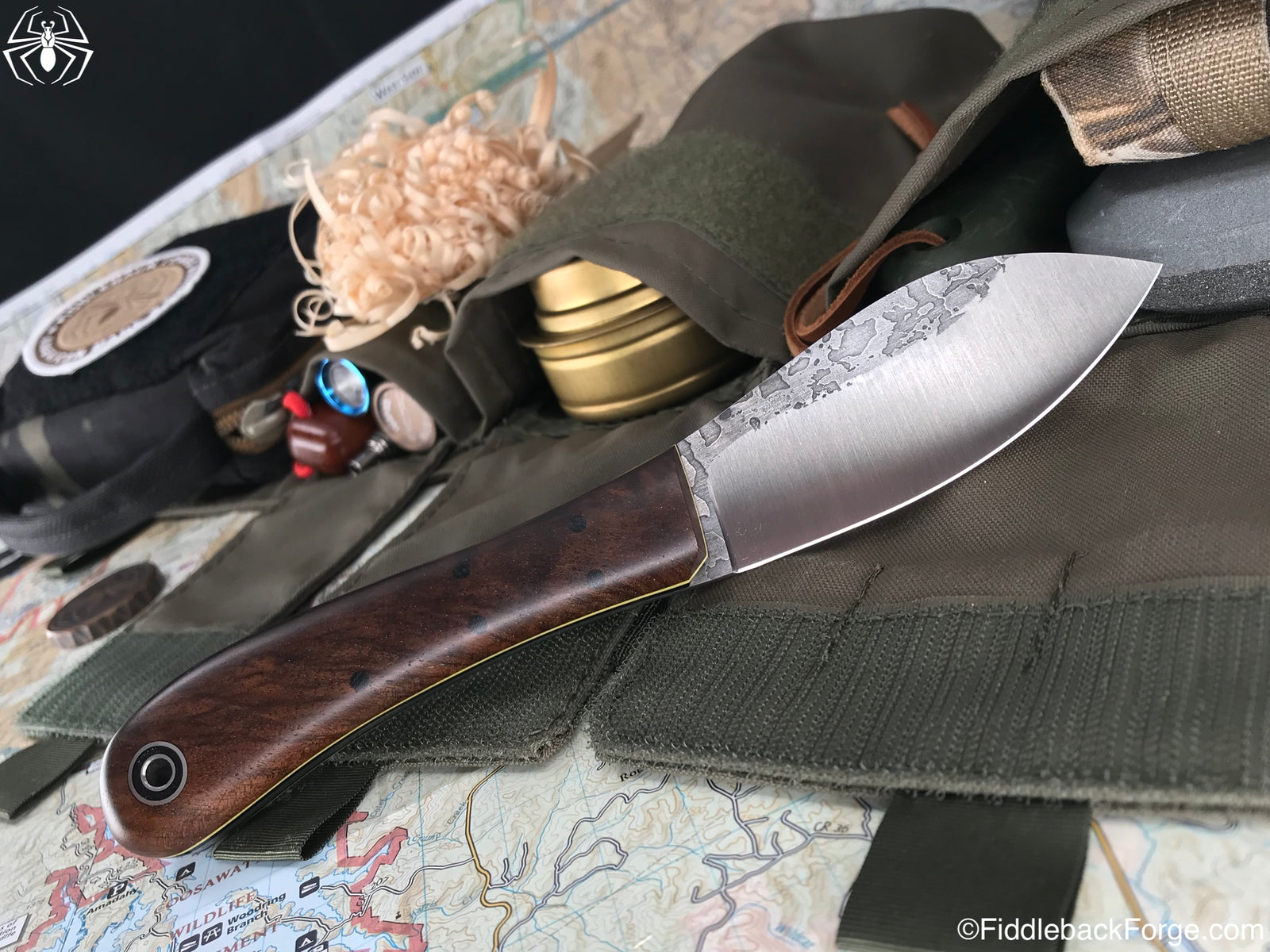 Fiddleback Forge Old School Nessmuk - Model Info - Fiddleback Forge Handmade Knife