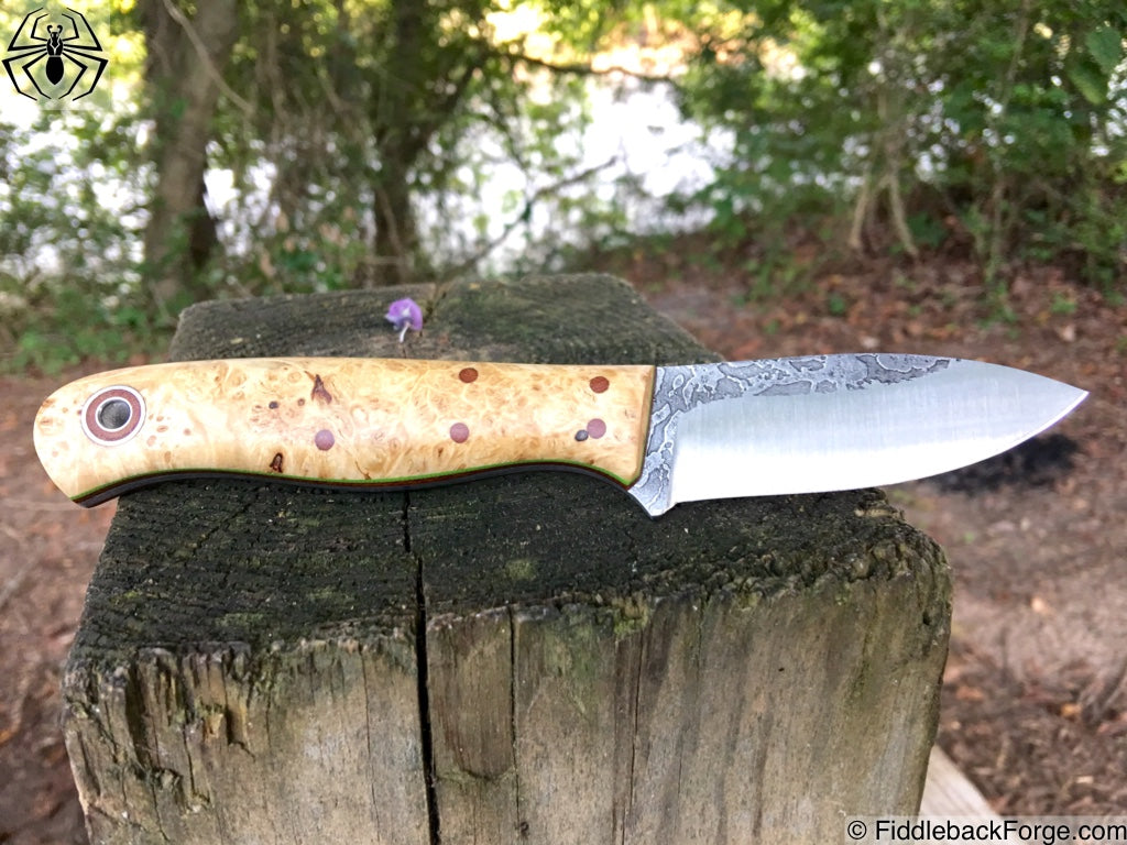 Fiddleback Forge Toboggan - Model Info - Fiddleback Forge Handmade Knife