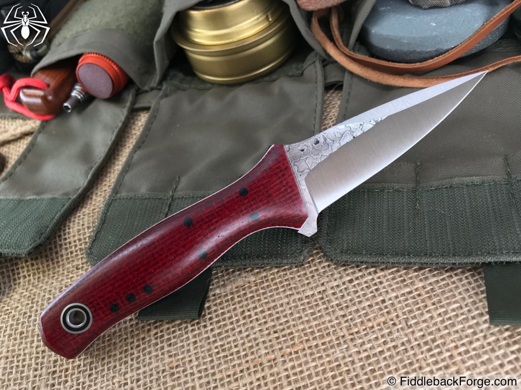 Fiddleback Forge Wasp - Model Info - Fiddleback Forge Handmade Knife