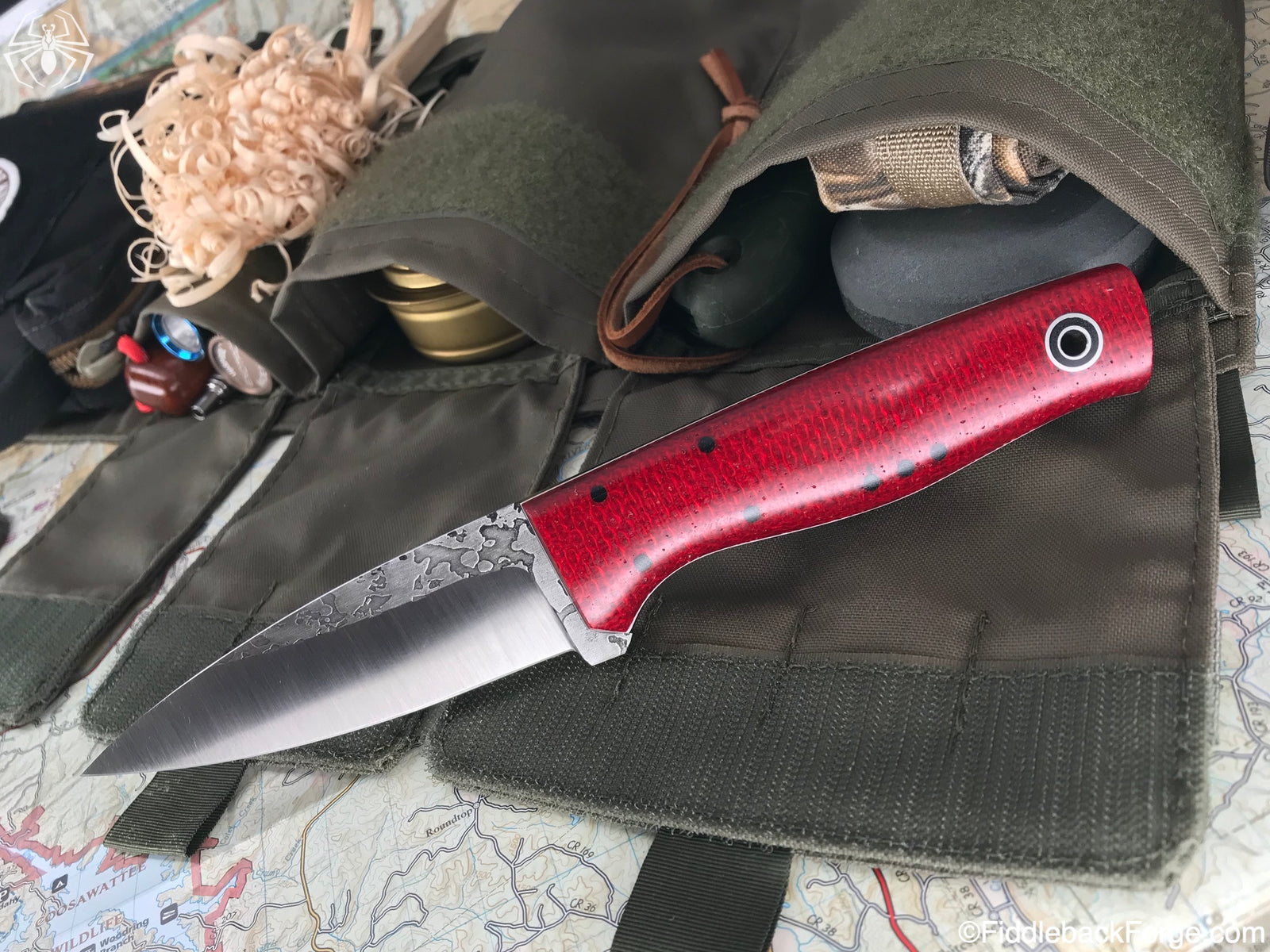 Fiddleback Forge Bear Paw - Model Info - Fiddleback Forge Handmade Knife