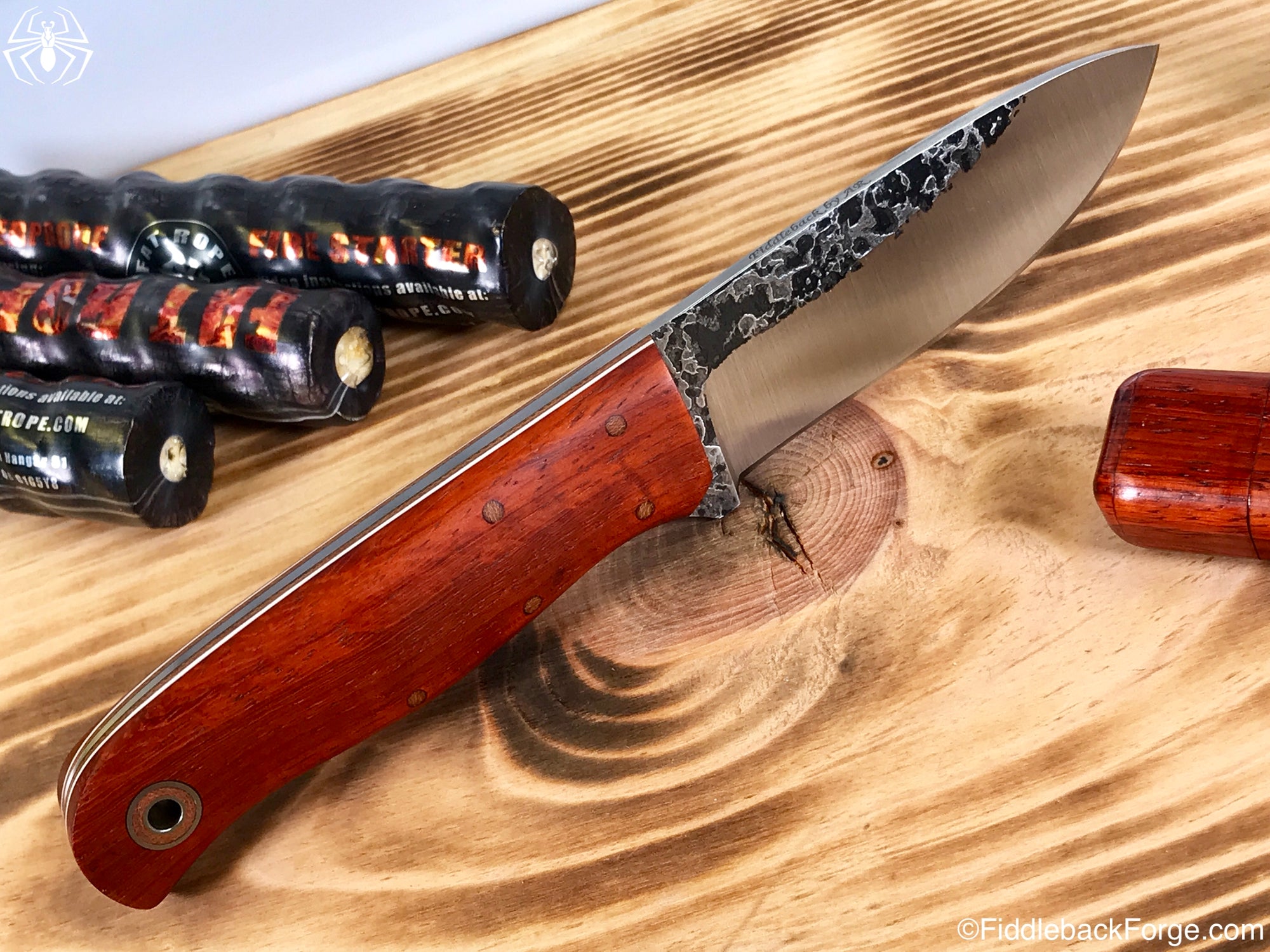 Fiddleback Forge Bushcrafter - Model Info - Fiddleback Forge Handmade Knife