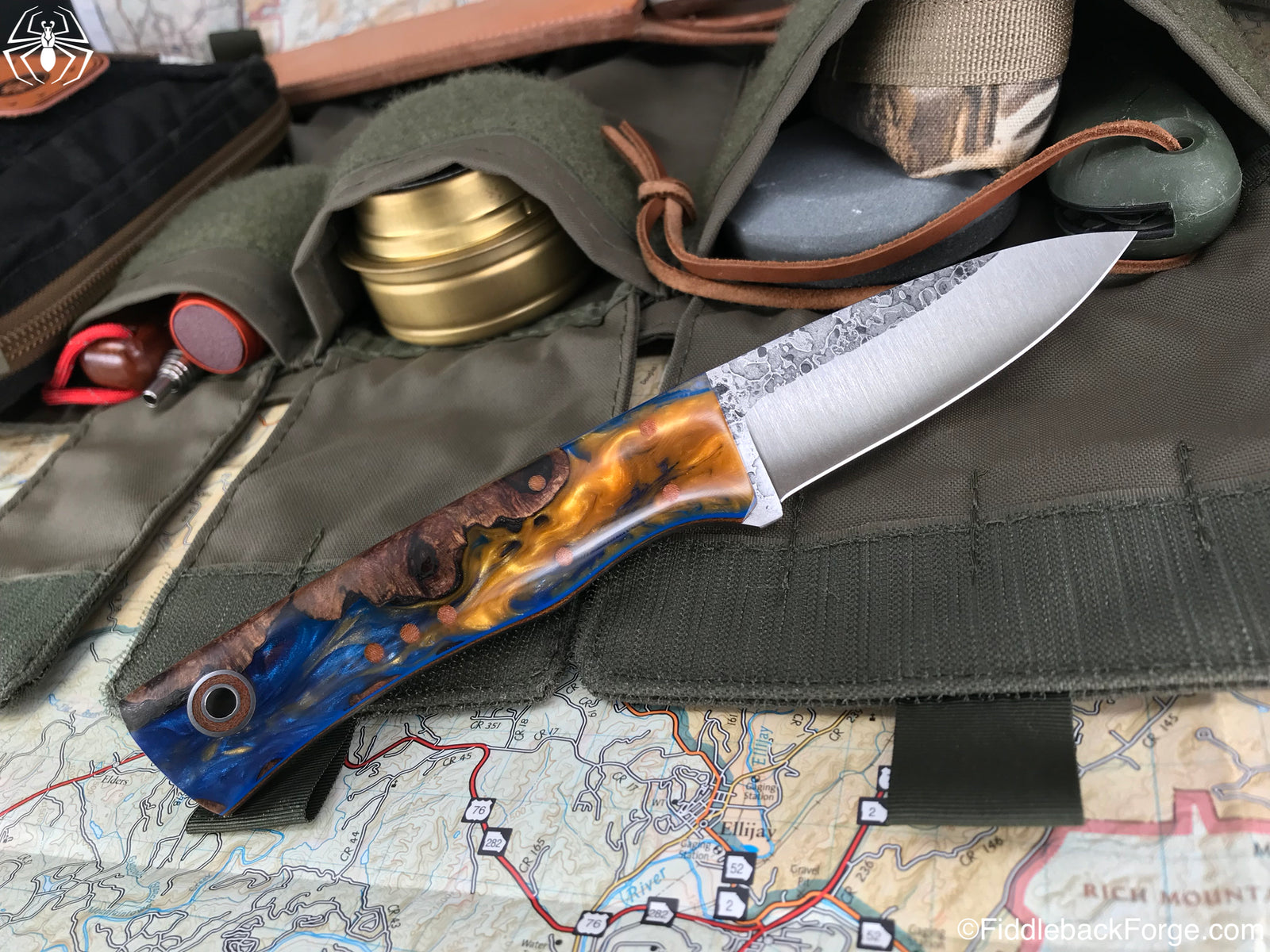 Fiddleback Forge Kephart - Model Info - Fiddleback Forge Handmade Knife