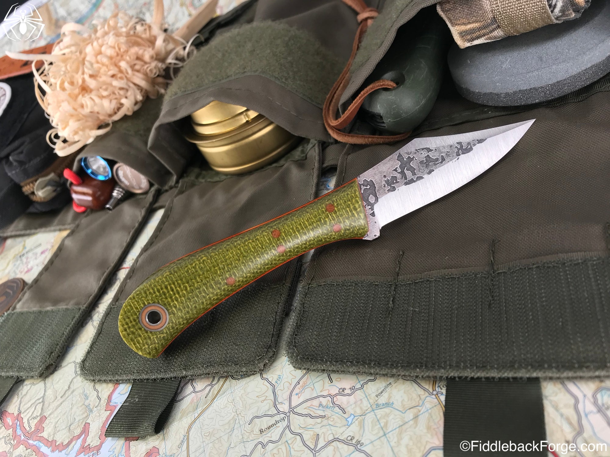 Fiddleback Forge Lonestar EDC - Model Info - Fiddleback Forge Handmade Knife