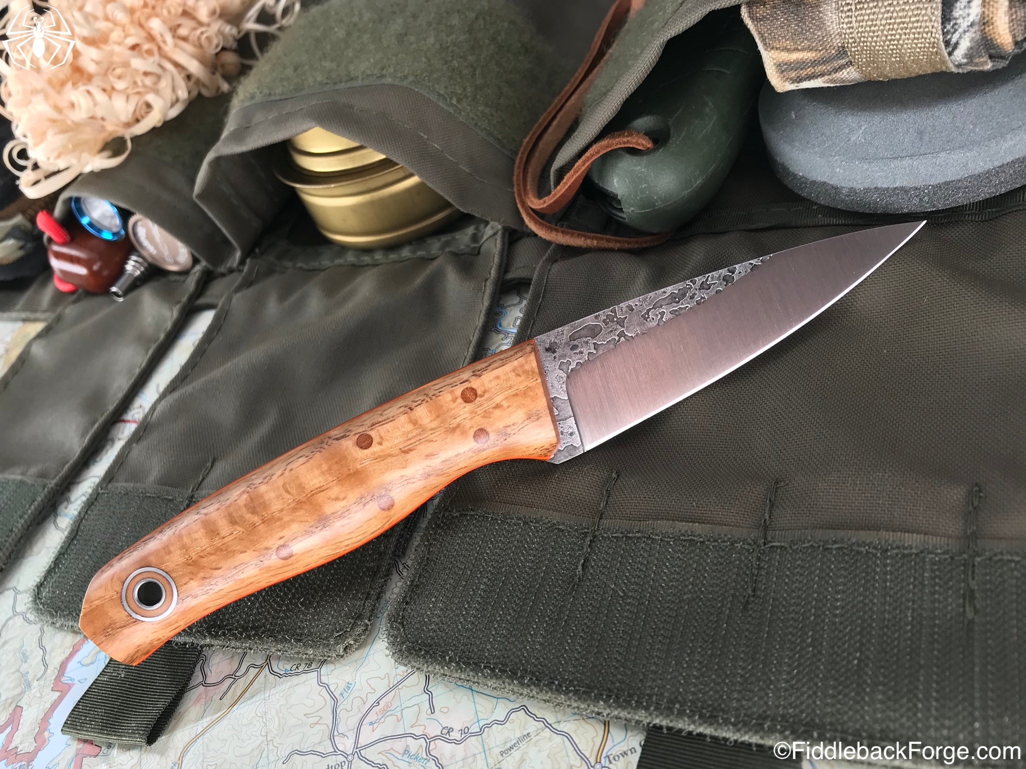 Handmade Skinning Knife Custom Made Handle Handmade knife with leather  sheath - Blades Town