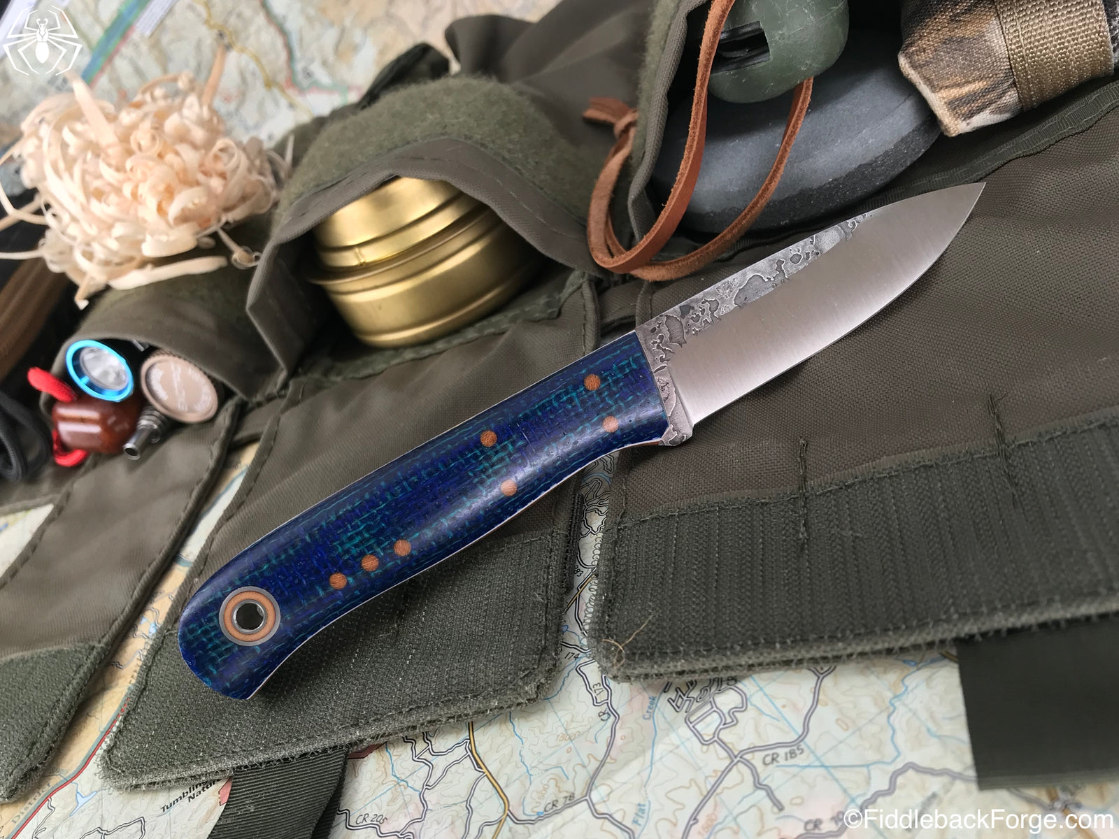 Fiddleback Forge Hiking Buddy - Model Info - Fiddleback Forge Handmade Knife