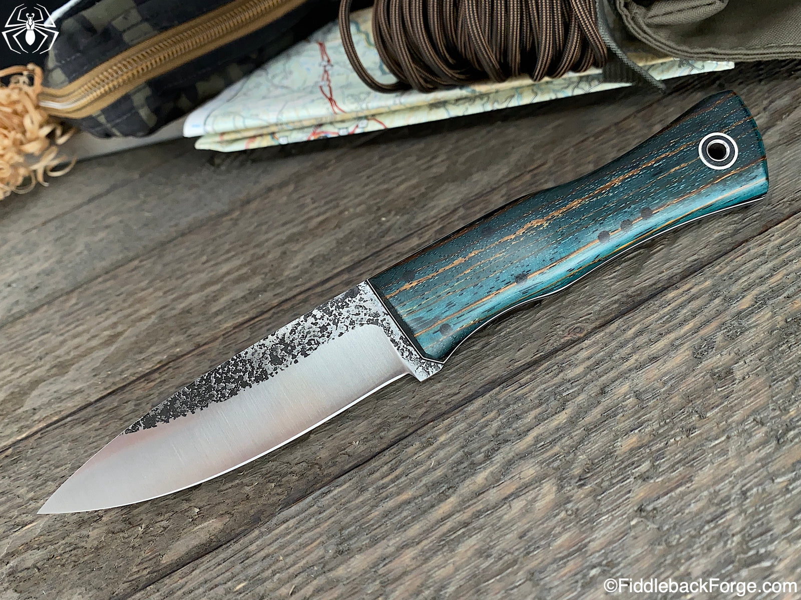 Fiddleback Forge Gunstock Bushcrafter - Model Info - Fiddleback Forge Handmade Knife