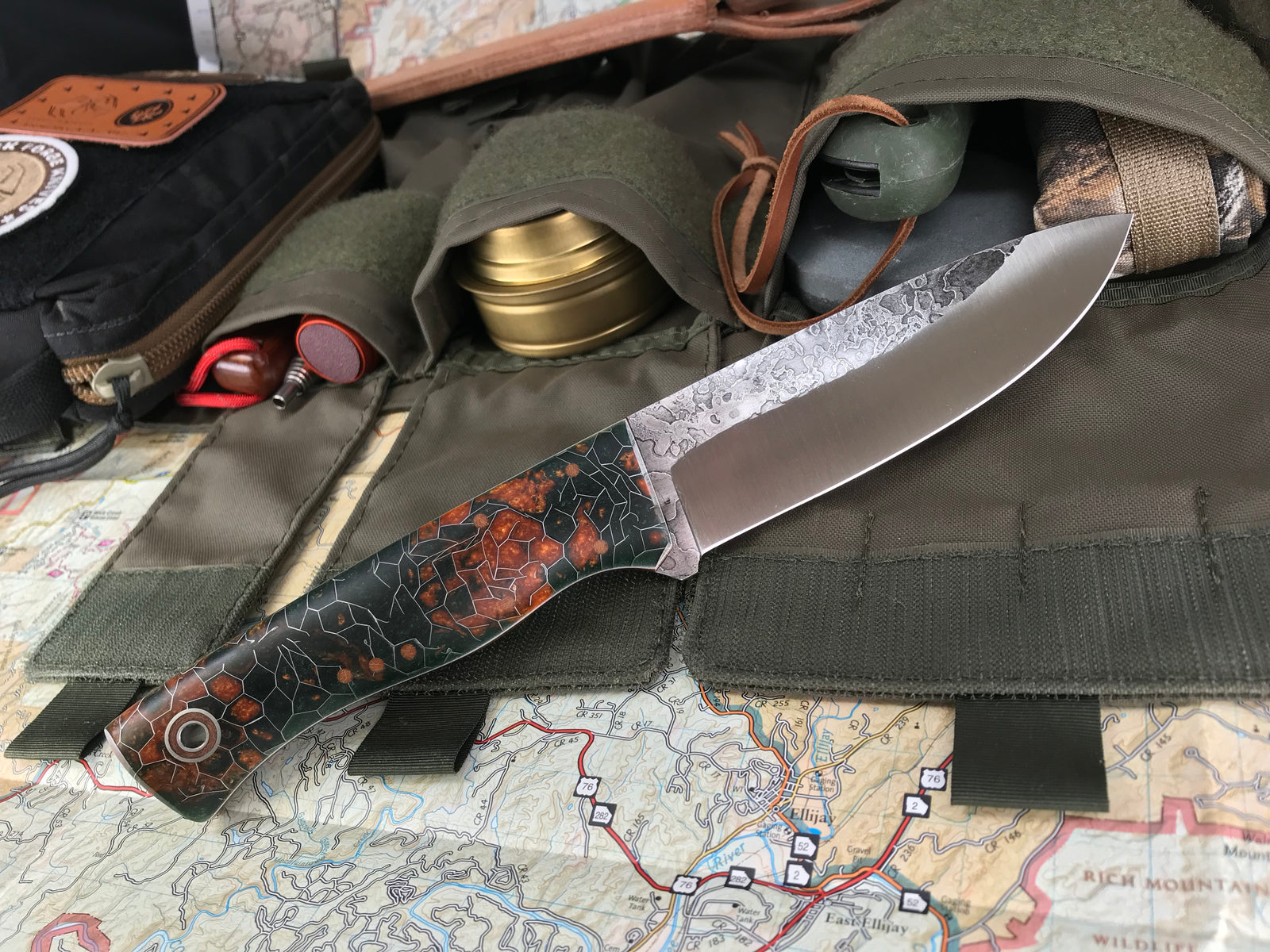 Fiddleback Forge Duke - Model Info - Fiddleback Forge Handmade Knife