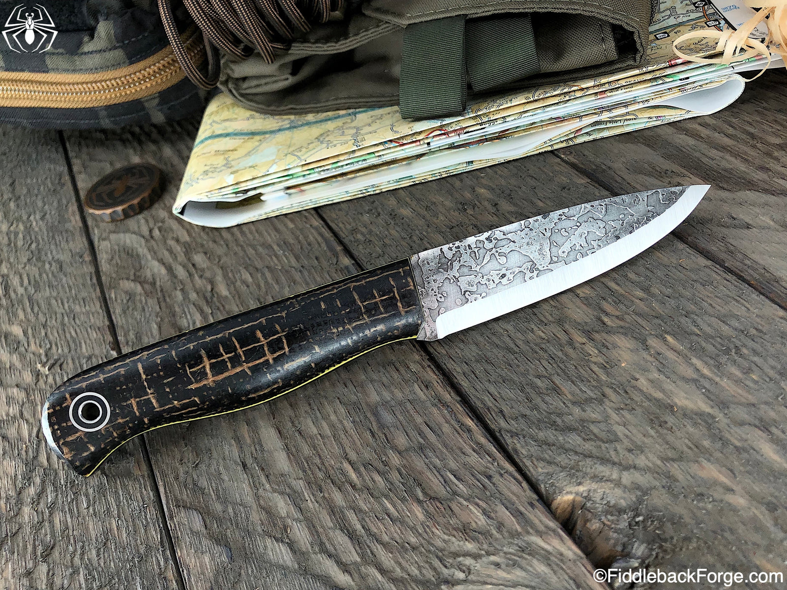 Fiddleback Forge KE Bushie - Model Info - Fiddleback Forge Handmade Knife