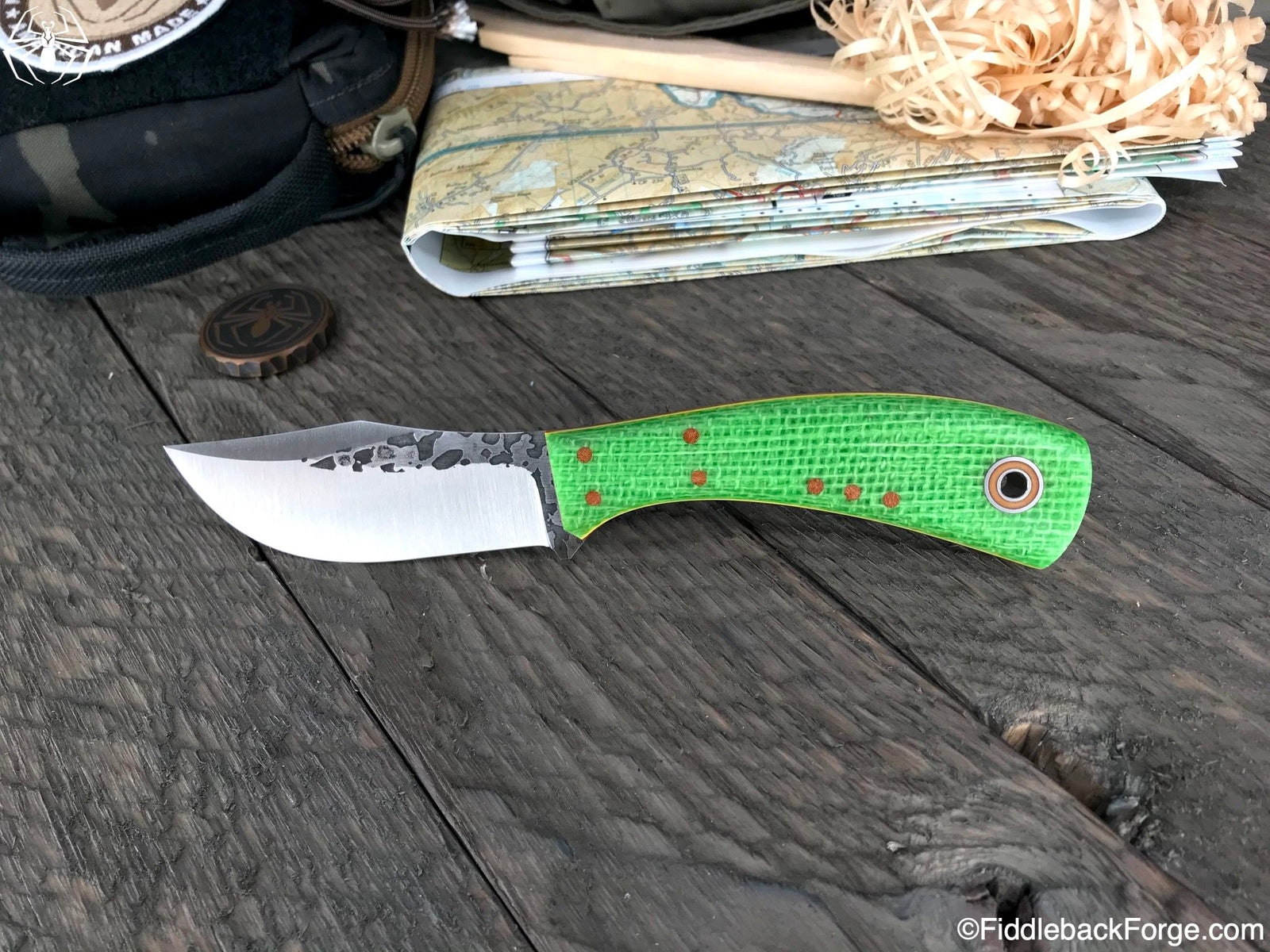 Fiddleback Forge Kismet Practical Hunter (KPH) - Model Info - Fiddleback Forge Handmade Knife