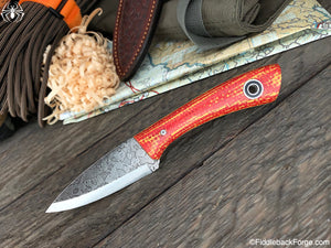 Fiddleback Forge Old School Karda - Model Info - Fiddleback Forge Handmade Knife
