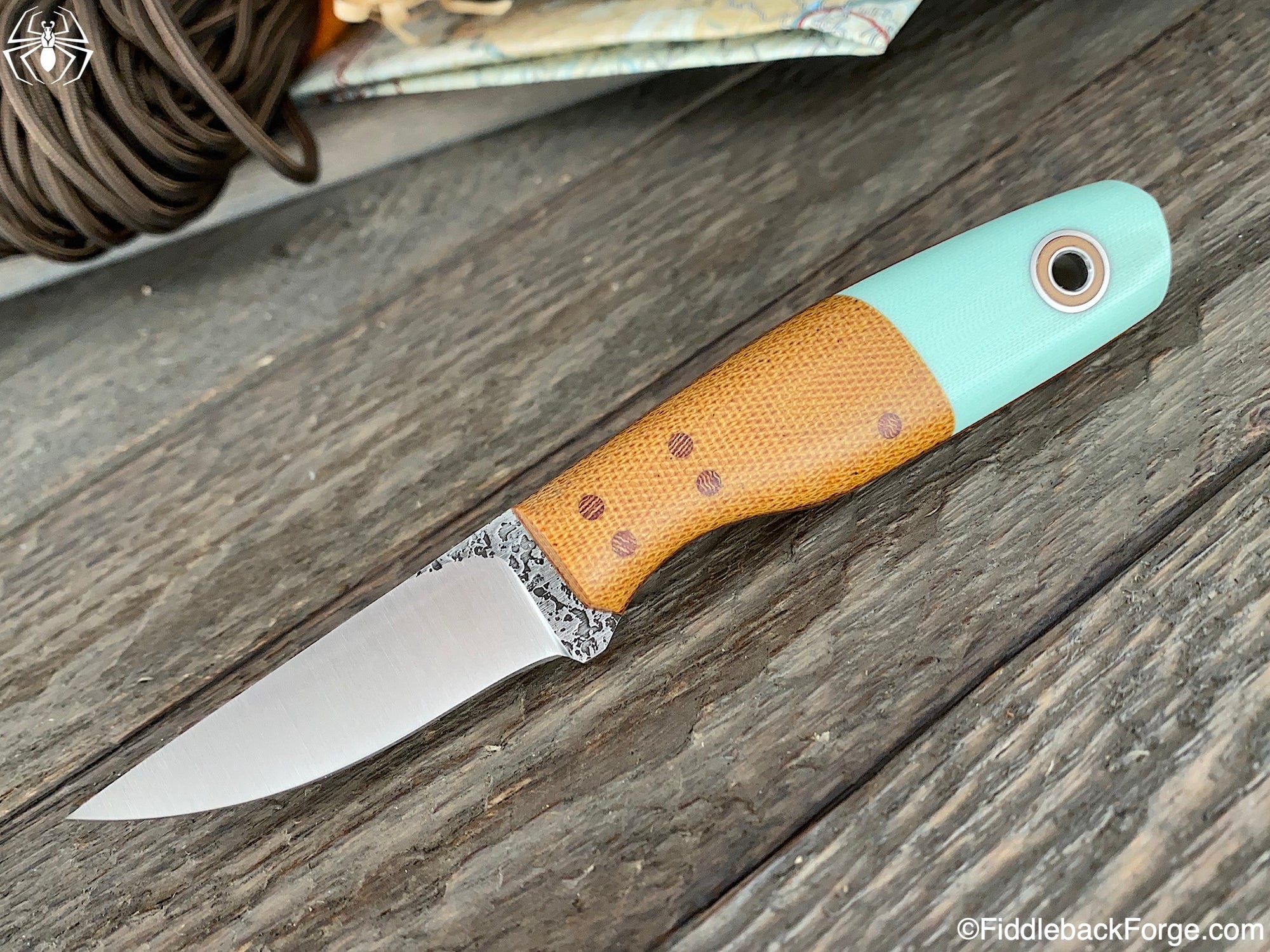 Fiddleback Forge Paring Knife - Model Info - Fiddleback Forge Handmade Knife