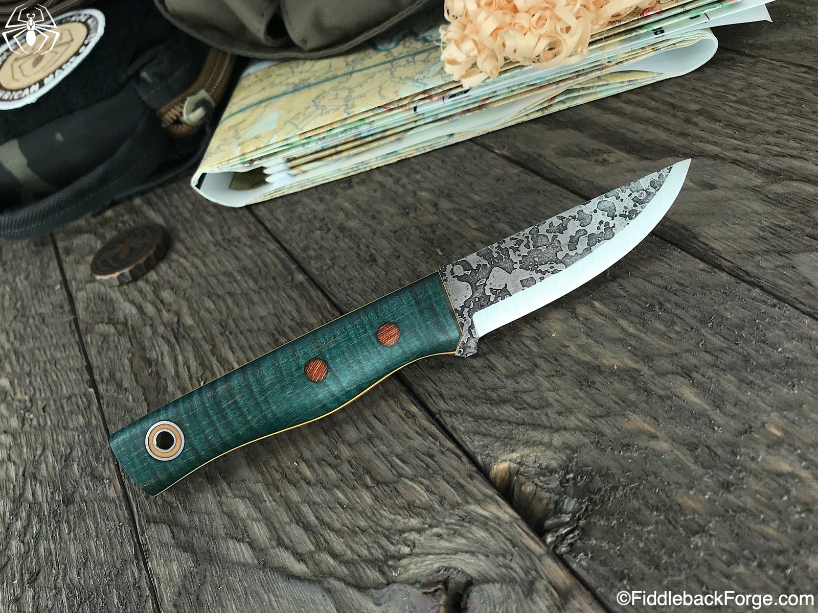 Fiddleback Forge Patch - Model Info - Fiddleback Forge Handmade Knife