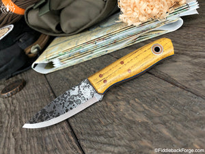 Fiddleback Forge Solo - Model Info - Fiddleback Forge Handmade Knife