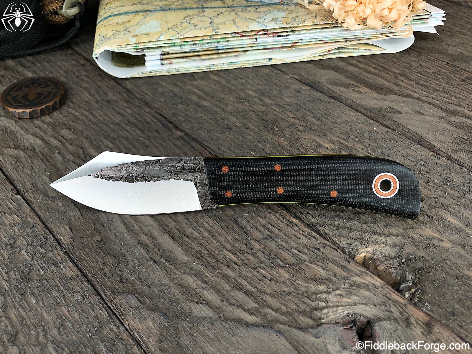 Fiddleback Forge Sylvrfalcen - Model Info - Fiddleback Forge Handmade Knife